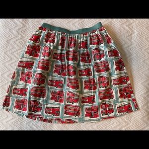 Cath Kidston London Bus Skirt with Pockets